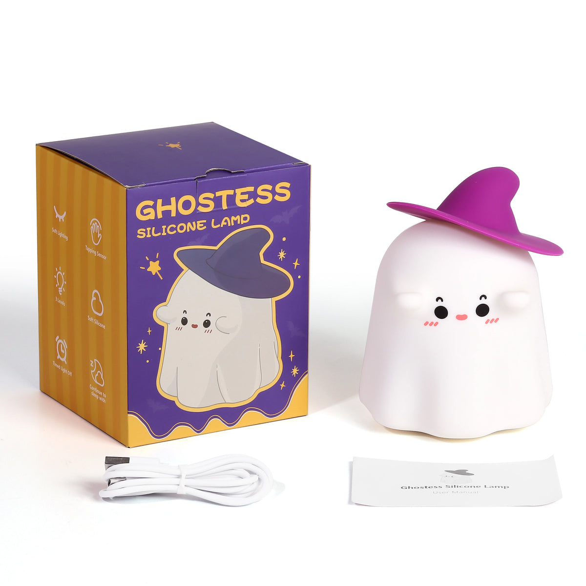 Mushroom Ghost Lamp