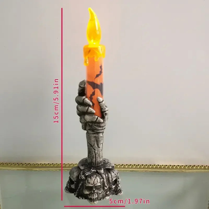 Skeleton Candle Light
