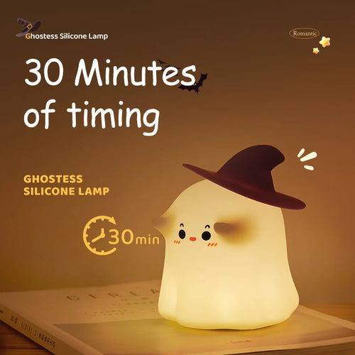 Mushroom Ghost Lamp