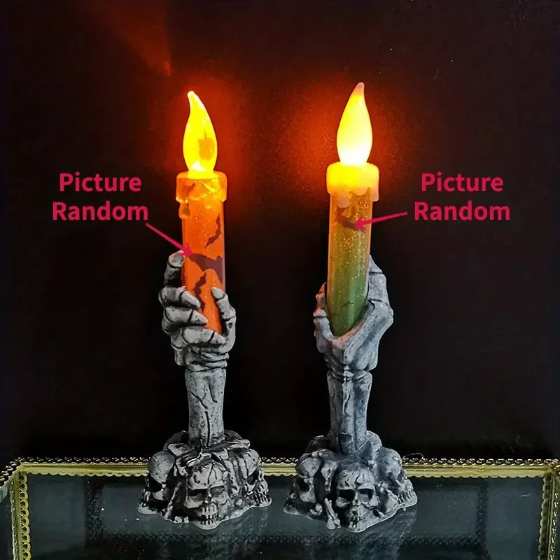 Skeleton Candle Light