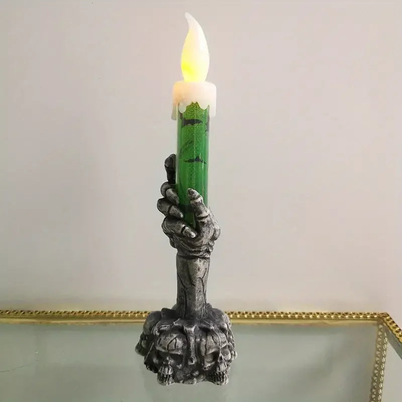 Skeleton Candle Light