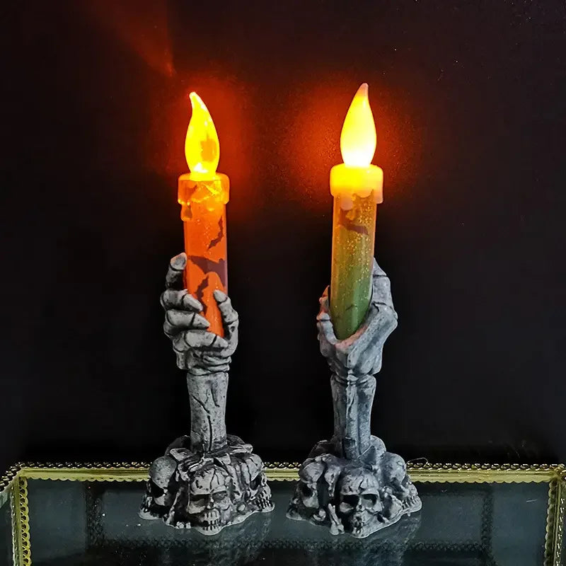 Skeleton Candle Light