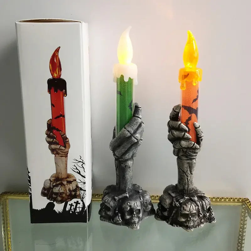 Skeleton Candle Light
